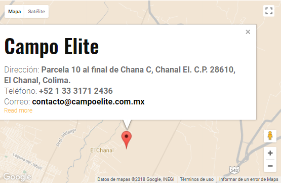 Ubicación Campo Elite